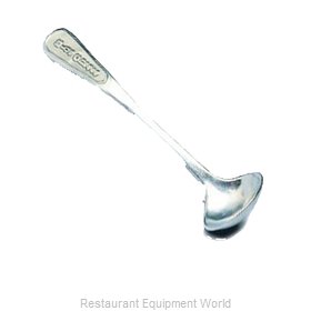 Bon Chef 9043BLKSPKLD Ladle, Salad Dressing, Metal