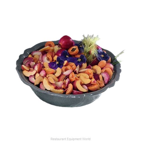 Bon Chef 9054BLKSPKLD Serving Bowl, Salad Pasta, Metal