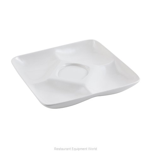 Bon Chef 9200WHTM Plate/Platter, Compartment, Metal