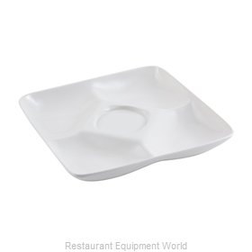 Bon Chef 9200WHTM Plate/Platter, Compartment, Metal