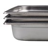 Bandeja/Recipiente para Alimentos, Acero Inoxidable
 <br><span class=fgrey12>(Browne 22002 Steam Table Pan, Stainless Steel)</span>