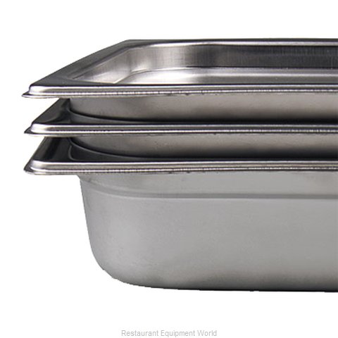 Browne 22132 Steam Table Pan, Stainless Steel (Magnified)