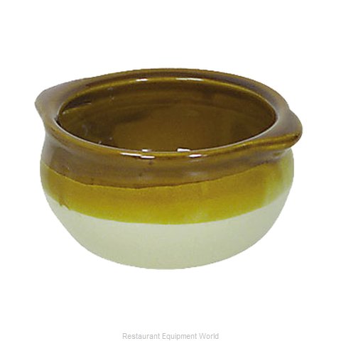 Browne 564052BR Soup Bowl Crock, Onion