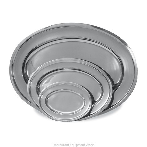 Browne 574180 Platter, Stainless Steel