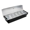 Organizador de Condimentos para Bar, para Encimera
 <br><span class=fgrey12>(Browne 57483802 Bar Condiment Server, Countertop)</span>