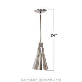 Buffet Enhancements 010HHN24-BK Heat Lamp, Bulb Type