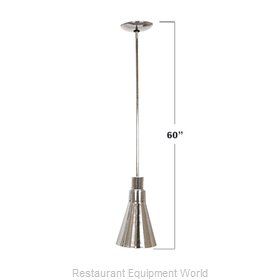 Buffet Enhancements 010HHN60-SS Heat Lamp, Bulb Type