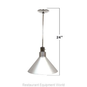 Buffet Enhancements 010HHW24-BK Heat Lamp, Bulb Type