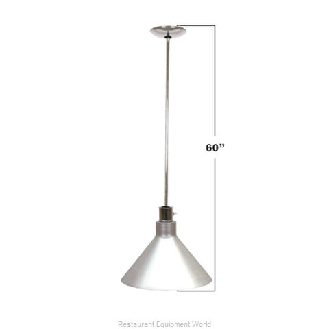 Buffet Enhancements 010HHW60-BK Heat Lamp, Bulb Type (Magnified)