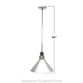 Buffet Enhancements 010HHW60-SS Heat Lamp, Bulb Type