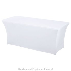 Buffet Enhancements 1B4BSP-WH Table Cover, Stretch