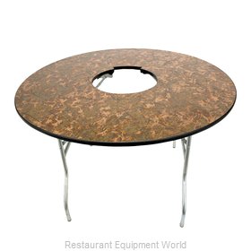 Buffet Enhancements 1BACFT48 Folding Table, Round