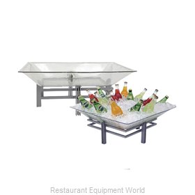 Buffet Enhancements 1BLRE22SETBK Ice Display Tray, Decorative