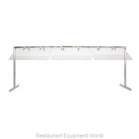 Buffet Enhancements 1BSGF75SS Sneeze Guard, Portable