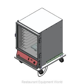 Bev Les Company PHC44-16-A-4L1 Proofer Cabinet, Mobile, Half-Height