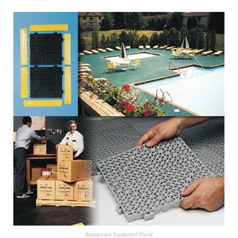 Cactus Mat 1625-C35 Ridge-Scraper Safety Mat 3' X 5' 3/8 Thick