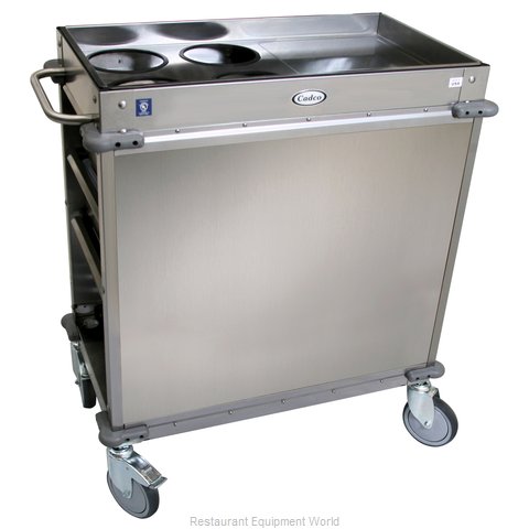 Cadco BC-2-LST Cart, Beverage