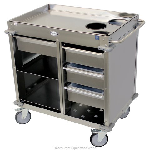 Cadco BC-4-LST Cart, Beverage