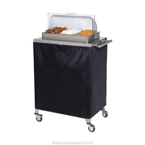 Cadco CBC-3RT Mobile Buffet Warming Carts