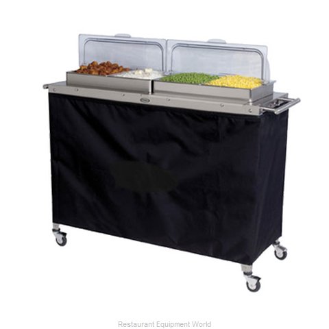 Cadco CBC-4RT Mobile Buffet Warming Carts