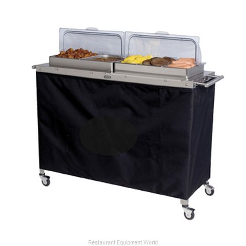Cadco CBC-5RT Mobile Buffet Warming Carts