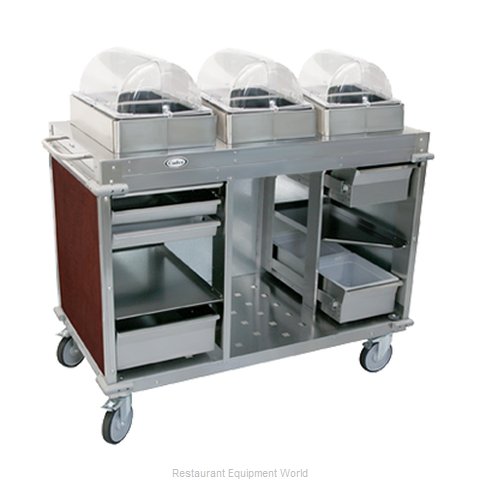 Cadco CBC-CCC-L5 Serving Counter, Cold Pan Salad Buffet