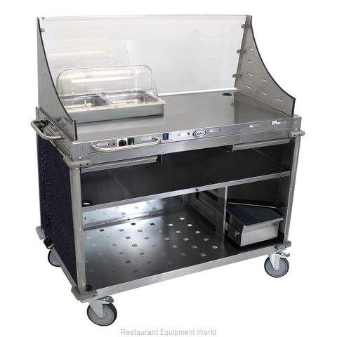 Cadco CBC-DC-L4 Serving Counter, Hot Food, Electric