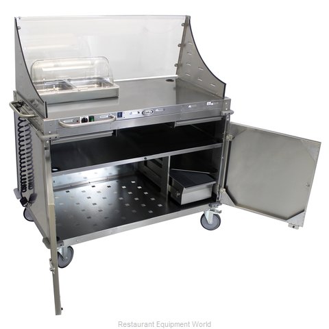 Cadco CBC-DC-LST-D Serving Counter, Hot Food, Electric