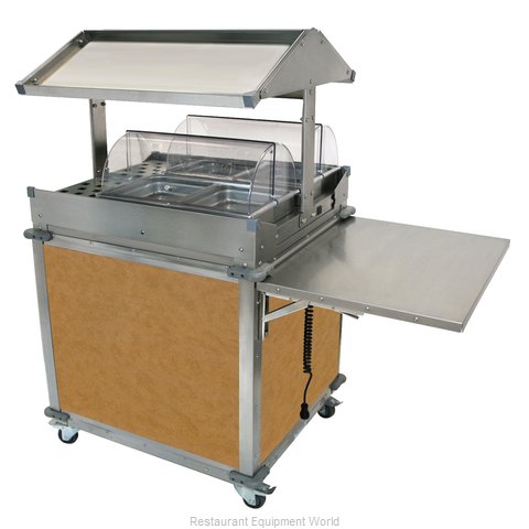 Cadco CBC-GG-2-L1 Serving Counter, Hot Food, Electric