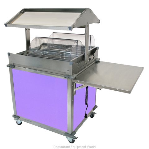 Cadco CBC-GG-2-L7 Serving Counter, Hot Food, Electric