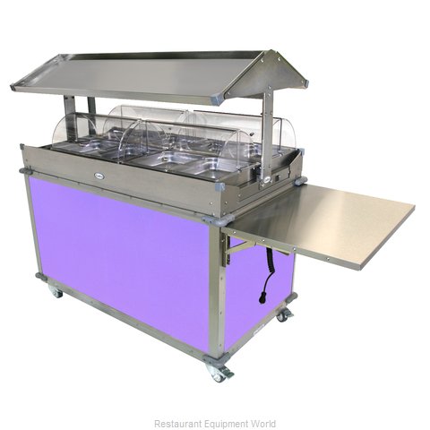 Cadco CBC-GG-4-L7 Serving Counter, Hot Food, Electric