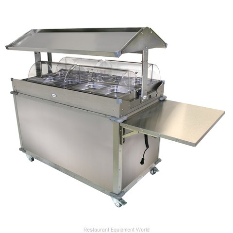Cadco CBC-GG-4-LST Serving Counter, Hot Food, Electric
