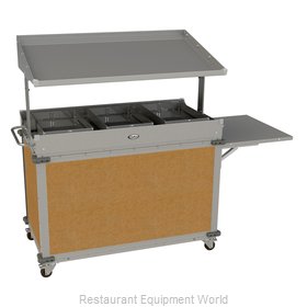 Cadco CBC-GG-B3-L1 Serving Counter, Utility