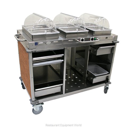Cadco CBC-HC-L1 Serving Counter Hot and Cold Buffet