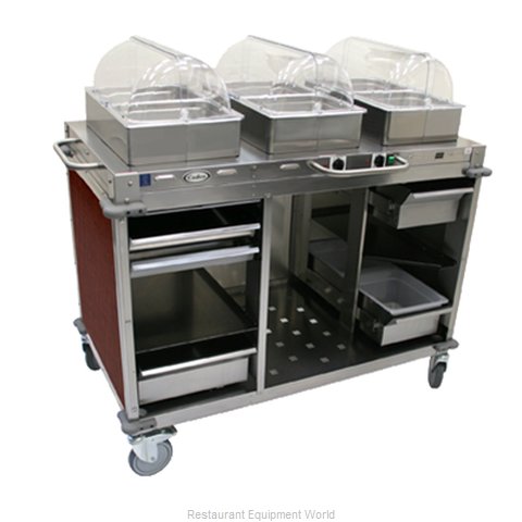 Cadco CBC-HC-L5-4 Serving Counter, Hot and Cold Buffet
