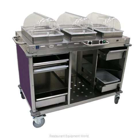 Cadco CBC-HC-L7 Serving Counter, Hot and Cold Buffet