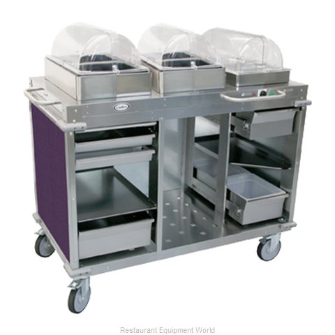 Cadco CBC-HCC-L7 Serving Counter, Hot and Cold Buffet