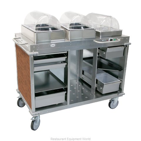 Cadco CBC-HCC-SG-L1 Serving Counter, Hot and Cold Buffet