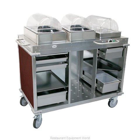 Cadco CBC-HCC-SG-L5 Serving Counter, Hot and Cold Buffet