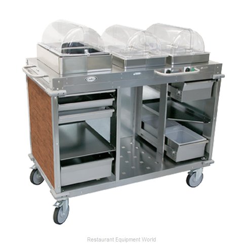 Cadco CBC-HHC-L1 Serving Counter, Hot and Cold Buffet