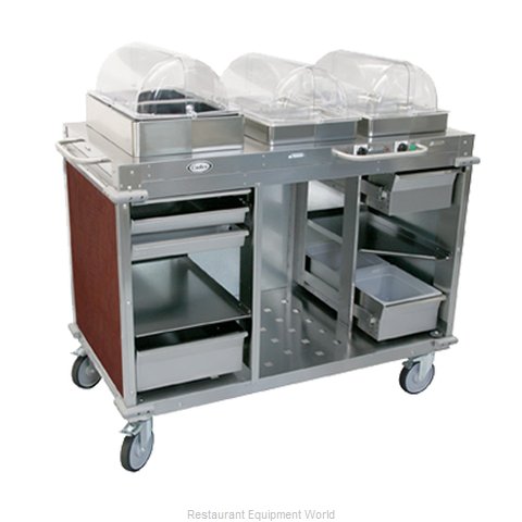 Cadco CBC-HHC-L5 Serving Counter, Hot and Cold Buffet