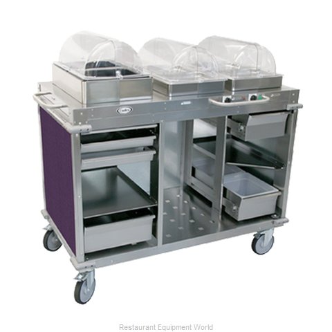 Cadco CBC-HHC-L7 Serving Counter, Hot and Cold Buffet