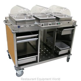 Cadco CBC-HHH-L1 Serving Counter, Hot Food, Electric