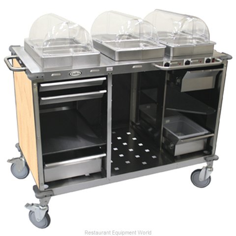 Cadco CBC-HHH-L2 Serving Counter Hot Food Steam Table Electric