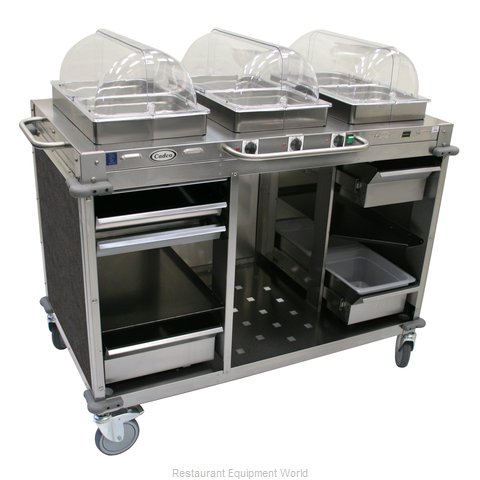 Cadco CBC-HHH-L3 Serving Counter, Hot Food, Electric