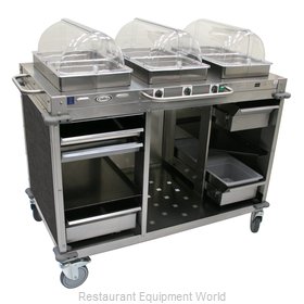 Cadco CBC-HHH-L3 Serving Counter, Hot Food, Electric