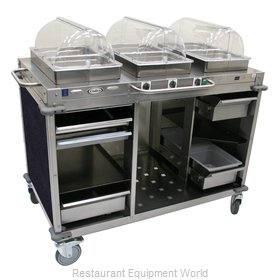 Cadco CBC-HHH-L4 Serving Counter, Hot Food, Electric