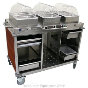 Cadco CBC-HHH-L5-4 Serving Counter, Hot Food, Electric
