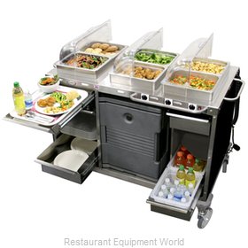 Cadco CBC-HHH Serving Counter Hot Food Steam Table Electric