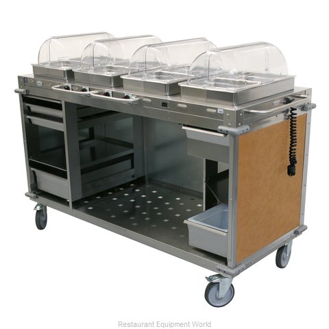 Cadco CBC-HHHH-L1 Serving Counter, Hot Food, Electric